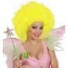 PERRUQUE FEE JAUNE FLUO