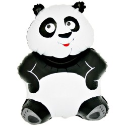 BALLON METALLIQUE PANDA 75 CM