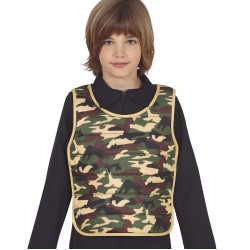 GILET PARE BALLES MILITAIRE CAMOUFLAGE ENFANT
