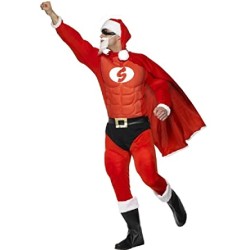 DEGUISEMENT SUPER PERE NOEL TAILLE UNIQUE