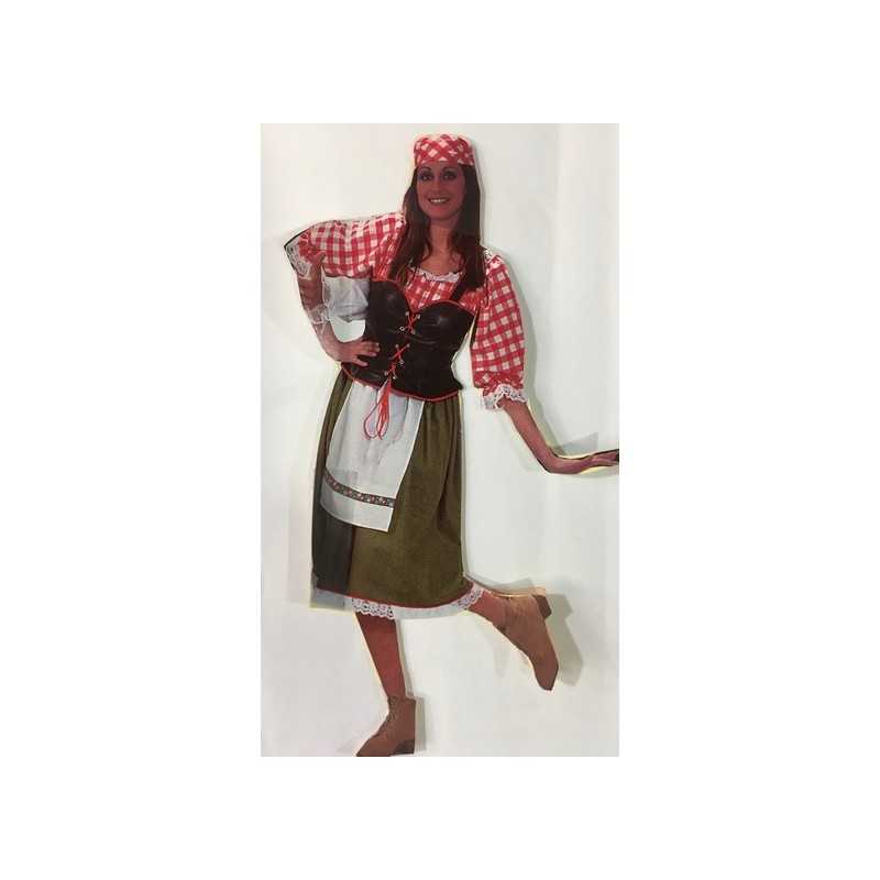 DEGUISEMENT HEIDI DES CAMPAGNES TAILLE 42