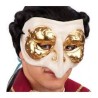 MASQUE LOUP GROS NEZ CREME ET OR