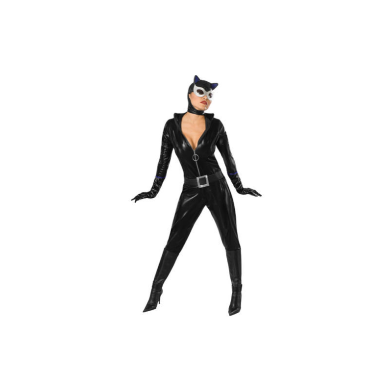 DEGUISEMENT CATWOMAN COMBI FERMETURE TAILLE XS