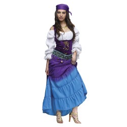 DEGUISEMENT ROBE ESMERALDA GIPSY GITANE TAILLE L