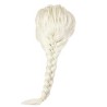 PERRUQUE REINE DES GLACES NATTE BLONDE
