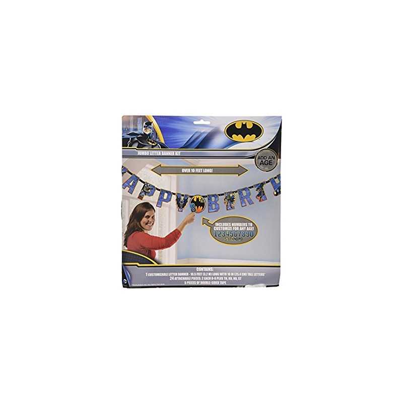 GUIRLANDE HAPPY BIRTHDAY BATMAN 182 CM 