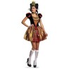 DEGUISEMENT REINE DE COEUR COURTE TAILLE S/M
