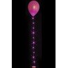 GUIRLANDE 10 LEDS 1 METRE FUSCHIA