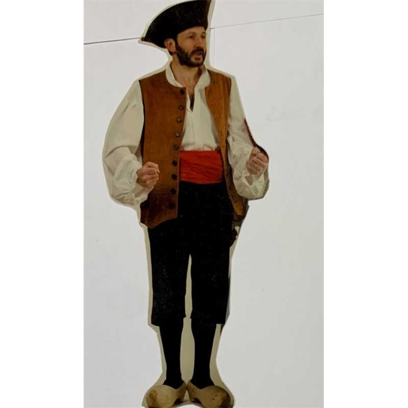 DEGUISEMENT PAYSAN BASILE VELOURS TAILLE M