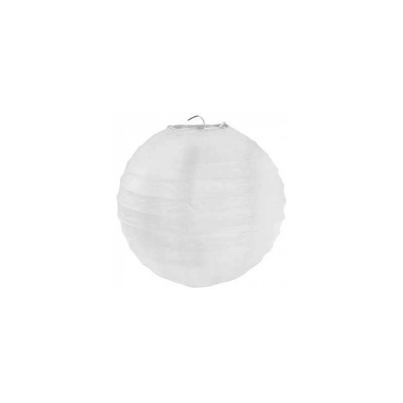 SACHET DE 2 LANTERNES 20 CM BLANC