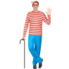 DEGUISEMENT RANDONNEUR A RAYURES CHARLY TAILLE M-L