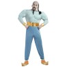 DEGUISEMENT GENIE DE LA LAMPE BLEU MUSCLE TAILLE L