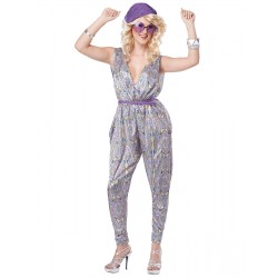 DEGUISEMENT COMBINAISON PAILLETTE BOOGIE FEVER TAILLE M