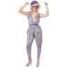 DEGUISEMENT COMBINAISON PAILLETTE BOOGIE FEVER TAILLE M