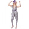 DEGUISEMENT COMBINAISON PAILLETTE BOOGIE FEVER TAILLE XS