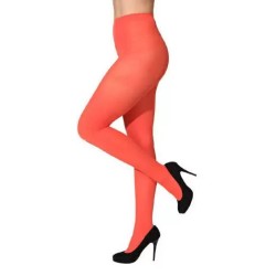 COLLANTS OPAQUES ORANGE TAILLE L-XXL