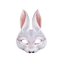 DEMI MASQUE LAPIN