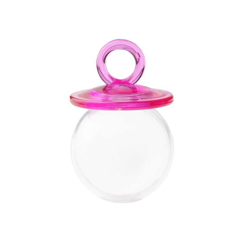 CONTENANT A DRAGEES TETINE ROSE