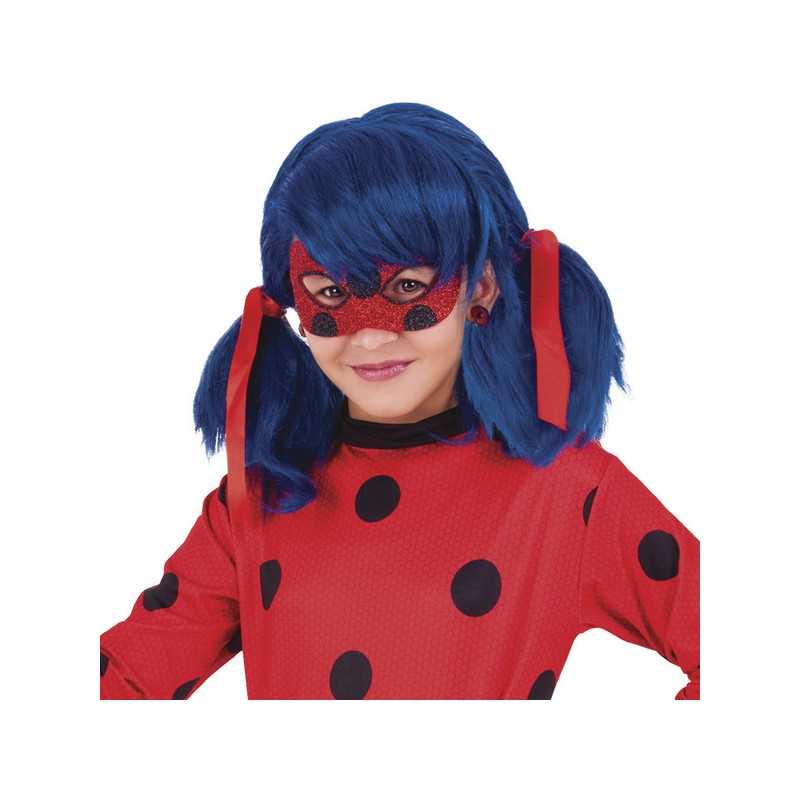 MASQUE OU LOUP PAILLETTE LADYBUG MIRACULOUS
