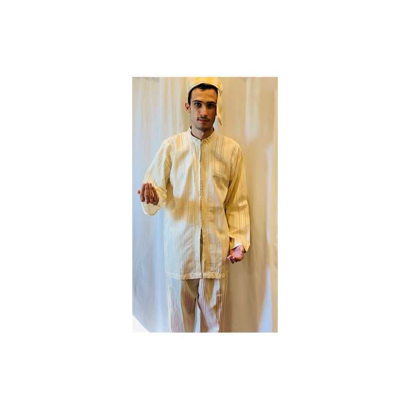 DEGUISEMENT ORIENTALE TAILLE M/L PANTALON/TUNIQUE/COIFFE
