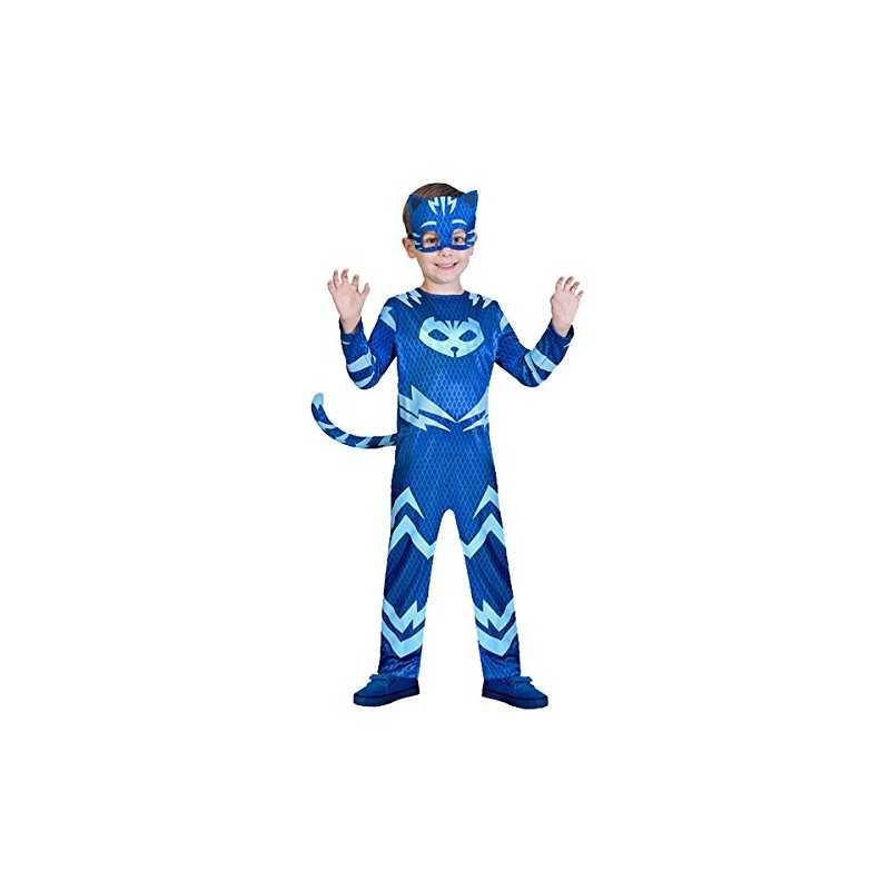 DEGUISEMENT PJMASKS CATBOY BLEU TAILLE 5-6 ANS