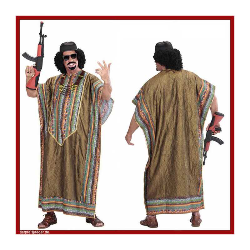 DEGUISEMENT AFRICAIN TUNIQUE COLOREE TAILLE XL