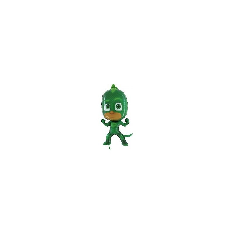 BALLON METALLIQUE PJMASK GEKKO VERT 90 CM