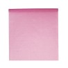 NAPPE EN ROULEAU UNIE TISSU NON TISSE POLYESTER ROSE 1,20M X 10 M
