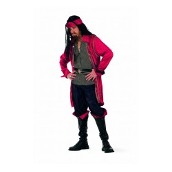 DEGUISEMENT PIRATE VELOURS FILET TAILLE XL