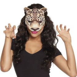 DEMI-MASQUE LEOPARD