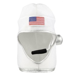 CASQUE ASTRONAUTE EN MOUSSE BLANC