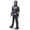 DEGUISEMENT BLACK PANTHER LUXE REMBOURE TAILLE 5-6 ANS