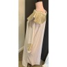 DEGUISEMENT CLEOPATRE OR/BLANC TAILLE M