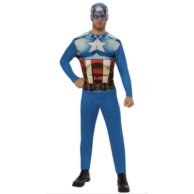 DEGUISEMENT CAPITAINE AMERICA JUSTICE LEAGUE TAILLE STANDARD