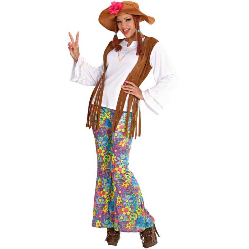 DEGUISEMENT WOODSTOCK CHAPEAU CHEVEUX LAINE TAILLE XL