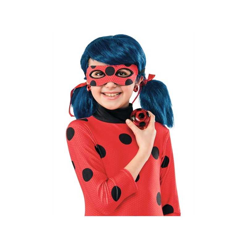 BOUCLES D'OREILLES + YOYO PRODIGIOSA MIRACULOUS LADYBUG
