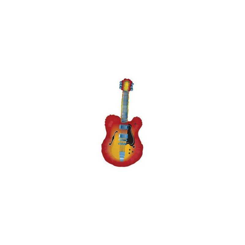 BALLON METALLIQUE GUITARE ELECTRIQUE 109 CM