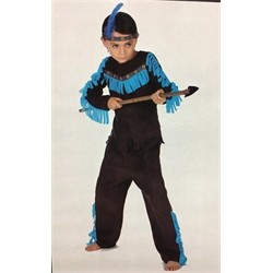 DEGUISEMENT INDIEN MARRON TAILLE 7/9 ANS