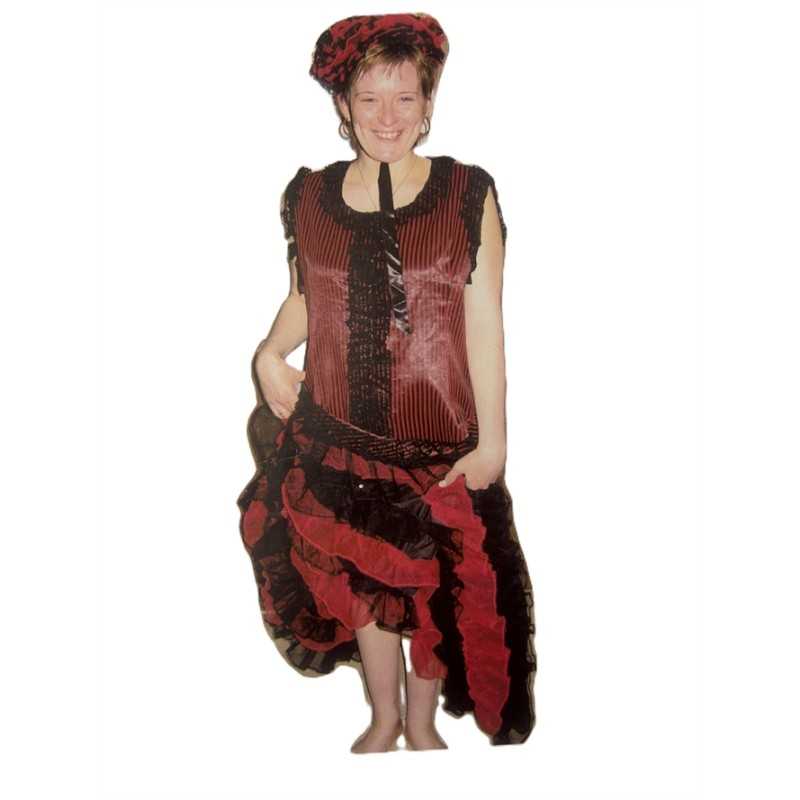 DEGUISEMENT ENSEMBLE FRENCH CANCAN TAILLE 44