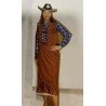 DEGUISEMENT WESTERN JUPE-GILET FRANGES TAILLE 44