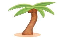 PALMIER DECO DE TABLE 15 CM