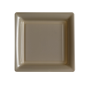 12 ASSIETTES CARREES TAUPE 23,5 CM