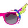 LUNETTES ROSE HIBISCUS ET OISEAU DES ILES