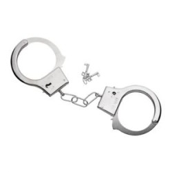 MENOTTES METAL DE POLICE