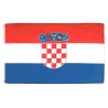 DRAPEAU TISSU CROATIE 90 X 150 CM