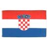 DRAPEAU TISSU CROATIE 90 X 150 CM