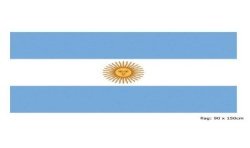 DRAPEAU TISSU ARGENTINE 90 X 150 CM