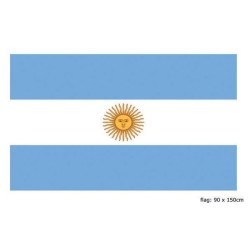DRAPEAU TISSU ARGENTINE 90 X 150 CM