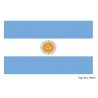 DRAPEAU TISSU ARGENTINE 90 X 150 CM