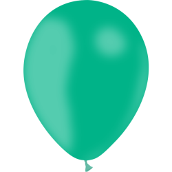 12 BALLONS LATEX 28 CM MENTHE BALLOONIA